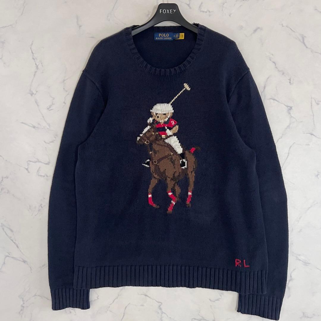 POLO RALPHLAUREN ビッグ ベア ポニー セーター ニット
