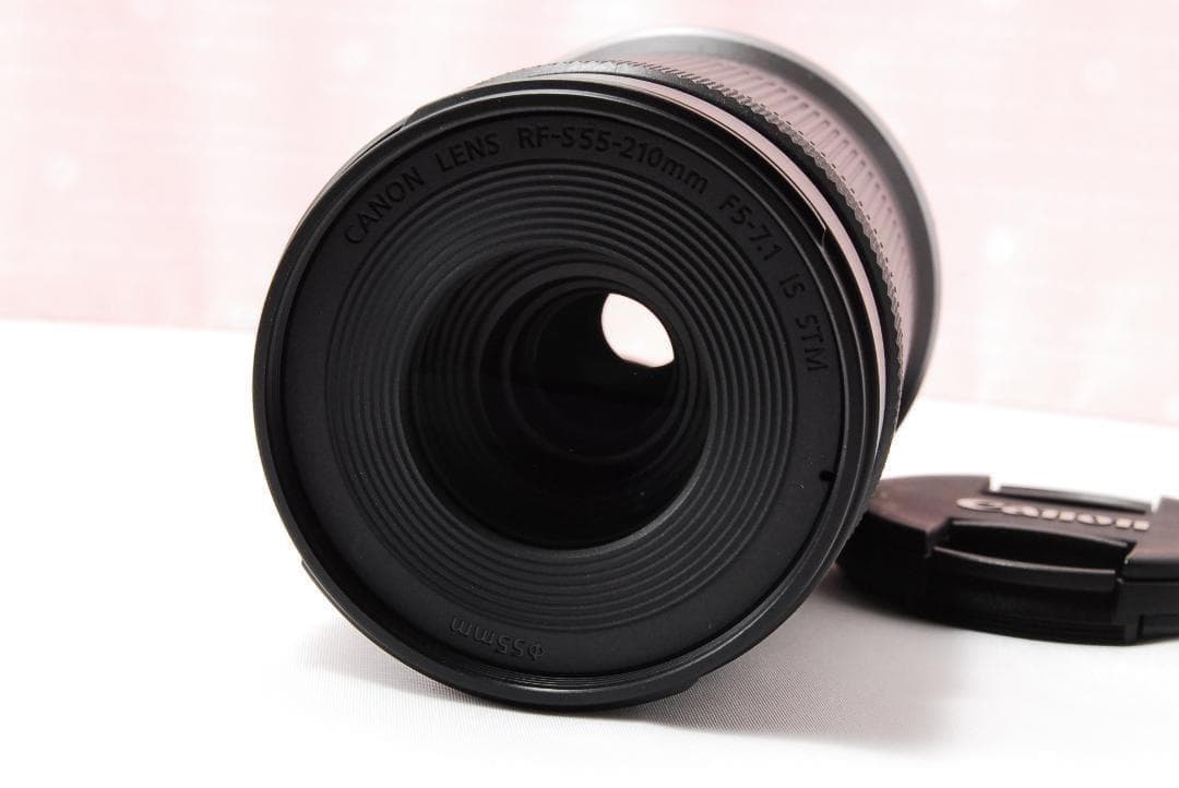 〓望遠レンズ〓キヤノン RF-S 55-210mm F5-7.1 IS STM