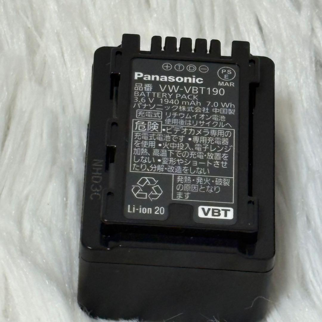 パナソニック　ビデオカメラ　hc-v360m バッテリー　充電器　SDカード他