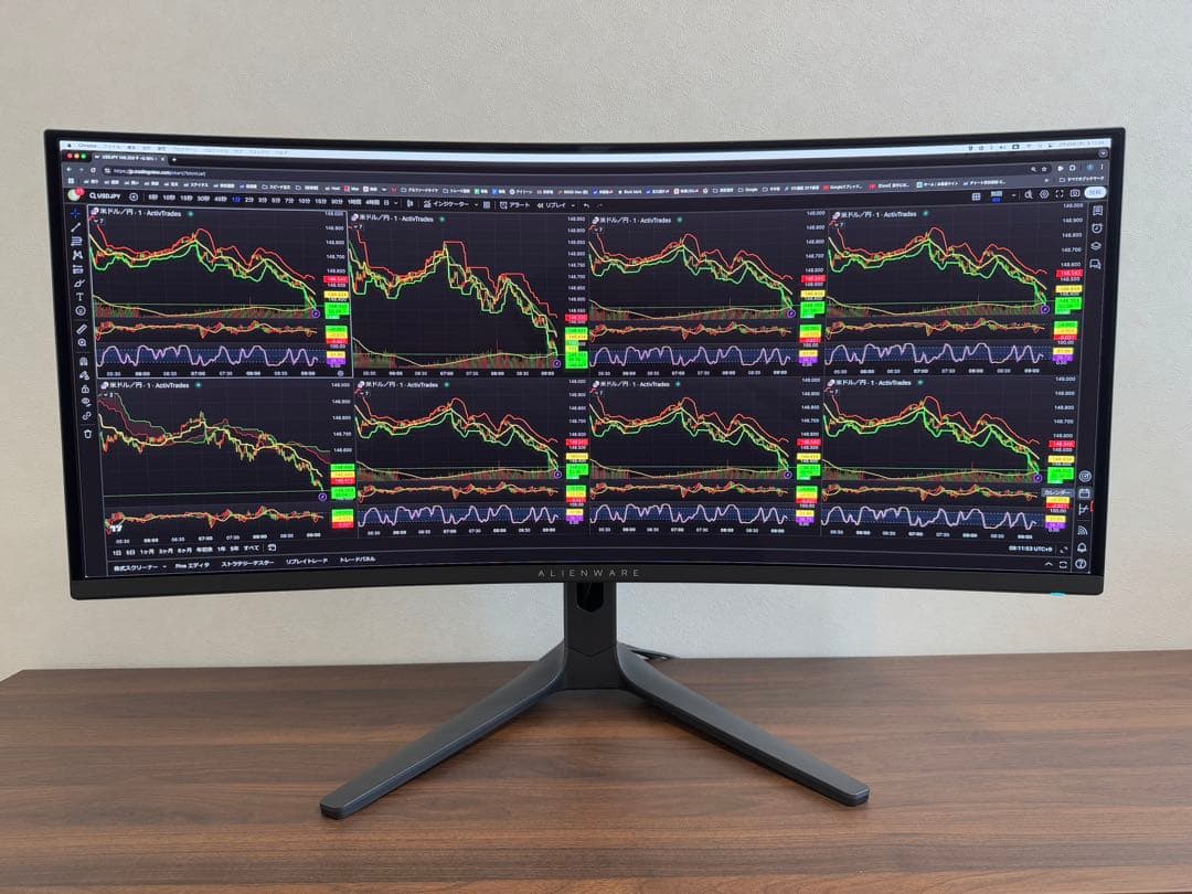 Alienware 34 曲面 QD-OLED モニター AW3423DWF
