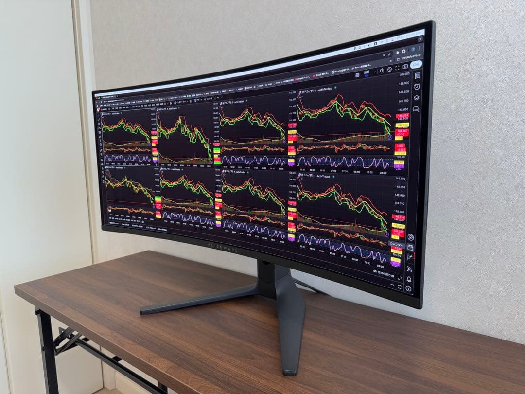 Alienware 34 曲面 QD-OLED モニター AW3423DWF