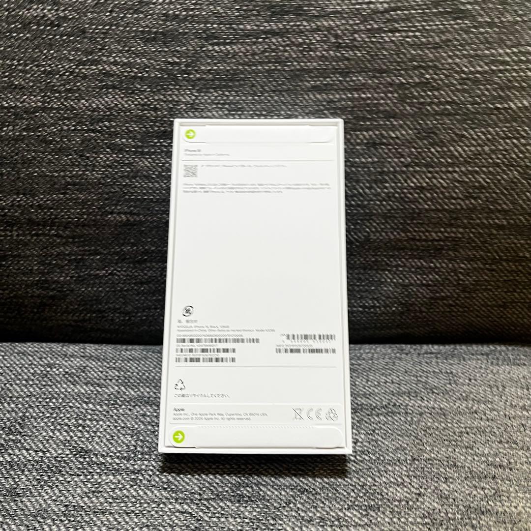 新品未開封　iPhone16 128G SIMフリー　ブラック