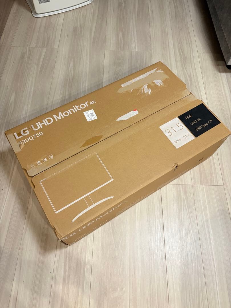 LG 32UQ750-W ゲーミング モニター 31.5インチ 4K 144Hz