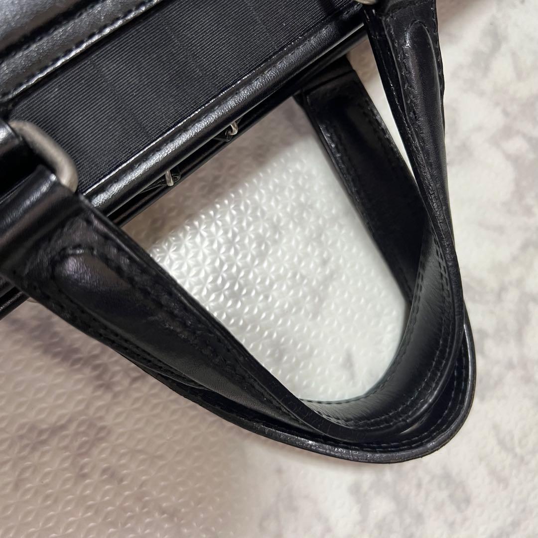 ポールスミス ビジネスバッグ 2WAY 大容量 A4/PC可 ナイロン×レザー