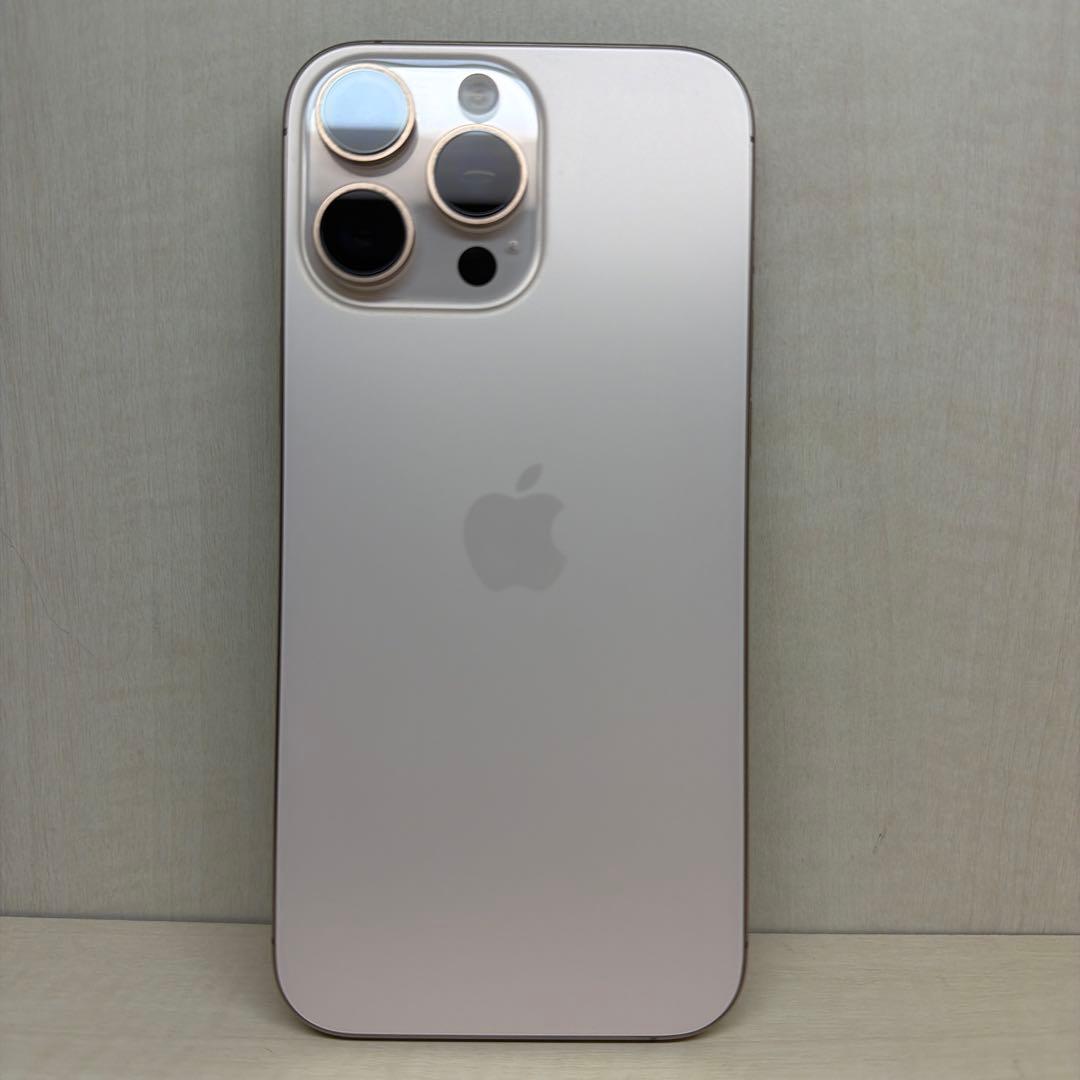 【超美品】iPhone16 ProMax デザートチタニウム256GB