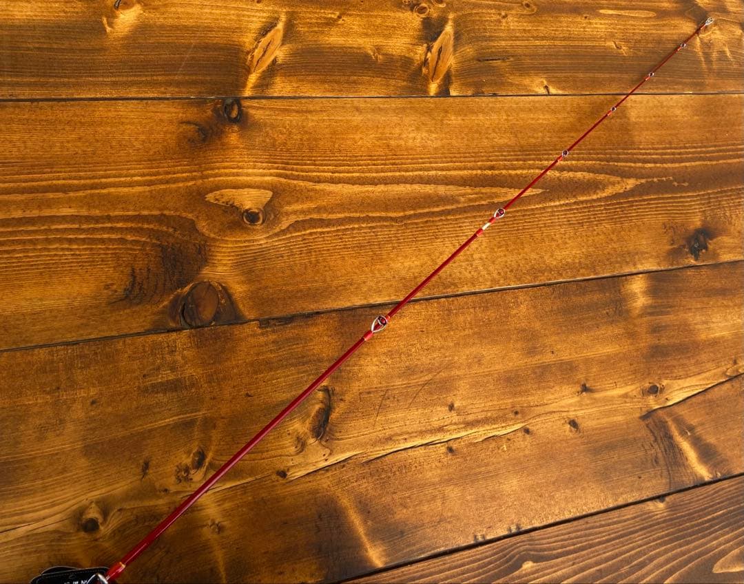 トラウトロッド　パックロッド　ブランクス　グラスロッド　渓流釣り　クリアレッド