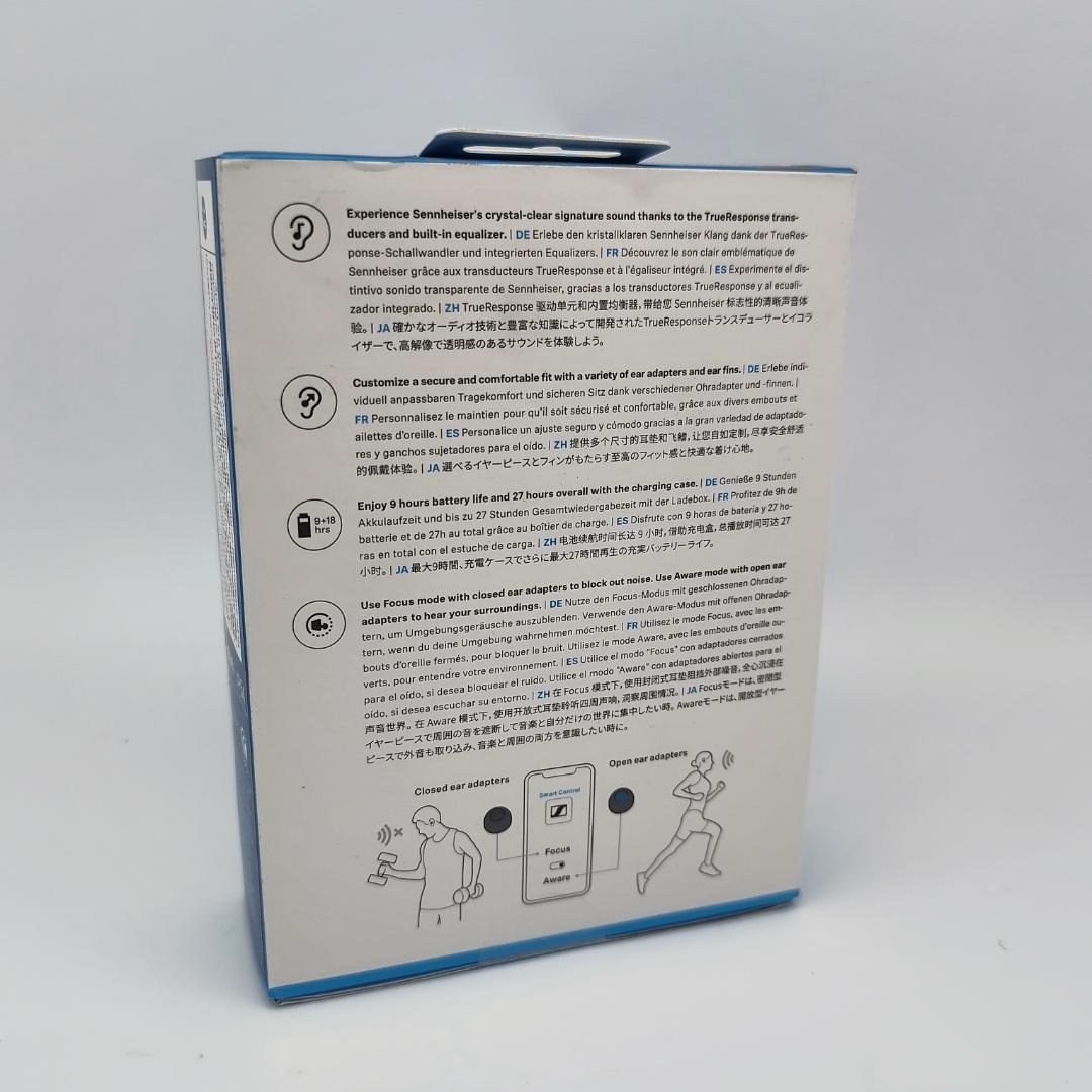 Sennheiser SPORT True Wireless イヤホン ブラック