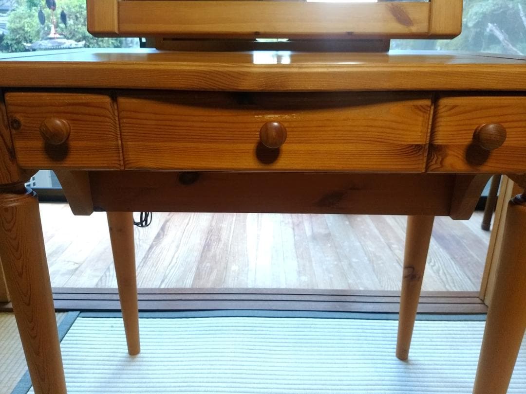 CHARDONNAY　シャルドネ　机　鏡台　ドレッサー　2-1　※机部分のみ