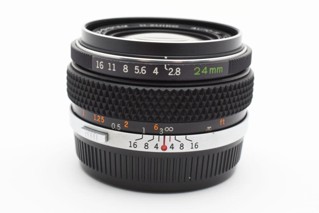 OLYMPUS H.ZUIKO AUTO-W 24mm f/2.8 単焦点 広角