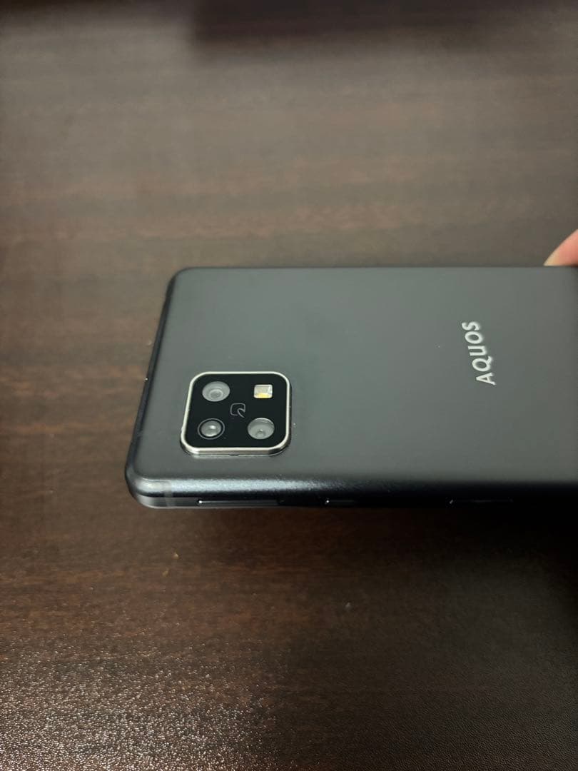 （SIMフリー）SHARP AQUOS SENSE4 ブラック 本体＋付属品