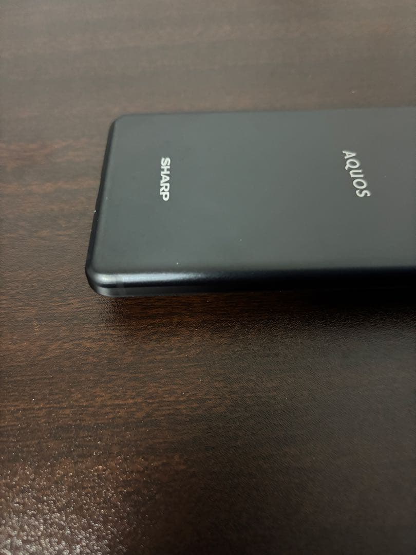 （SIMフリー）SHARP AQUOS SENSE4 ブラック 本体＋付属品