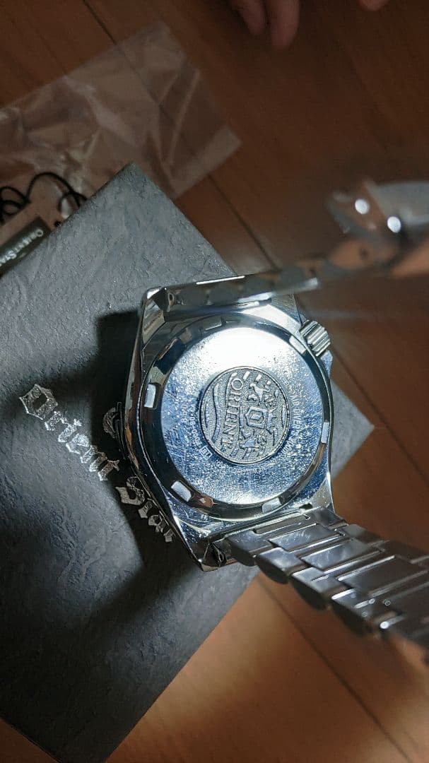 Orient Star イエロー ダイバーズ腕時計