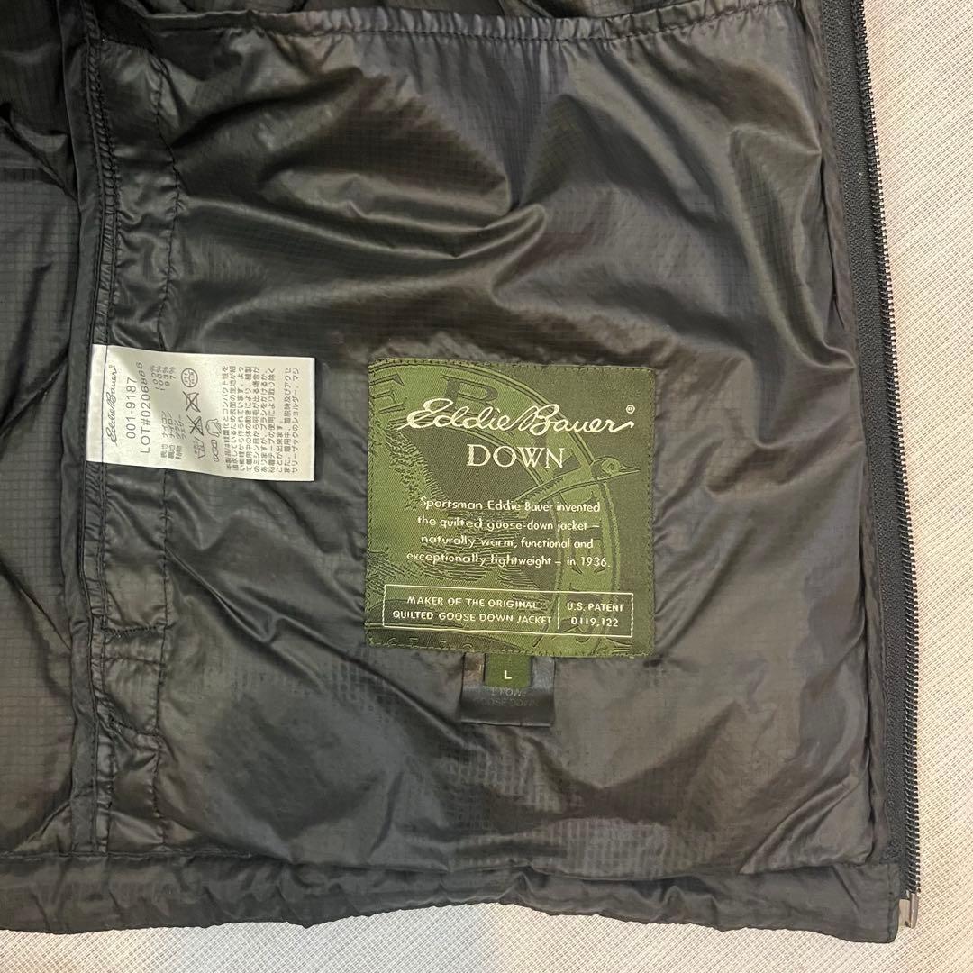 Eddie Bauer エディバウアー FP800ダウンジャケット ブラック