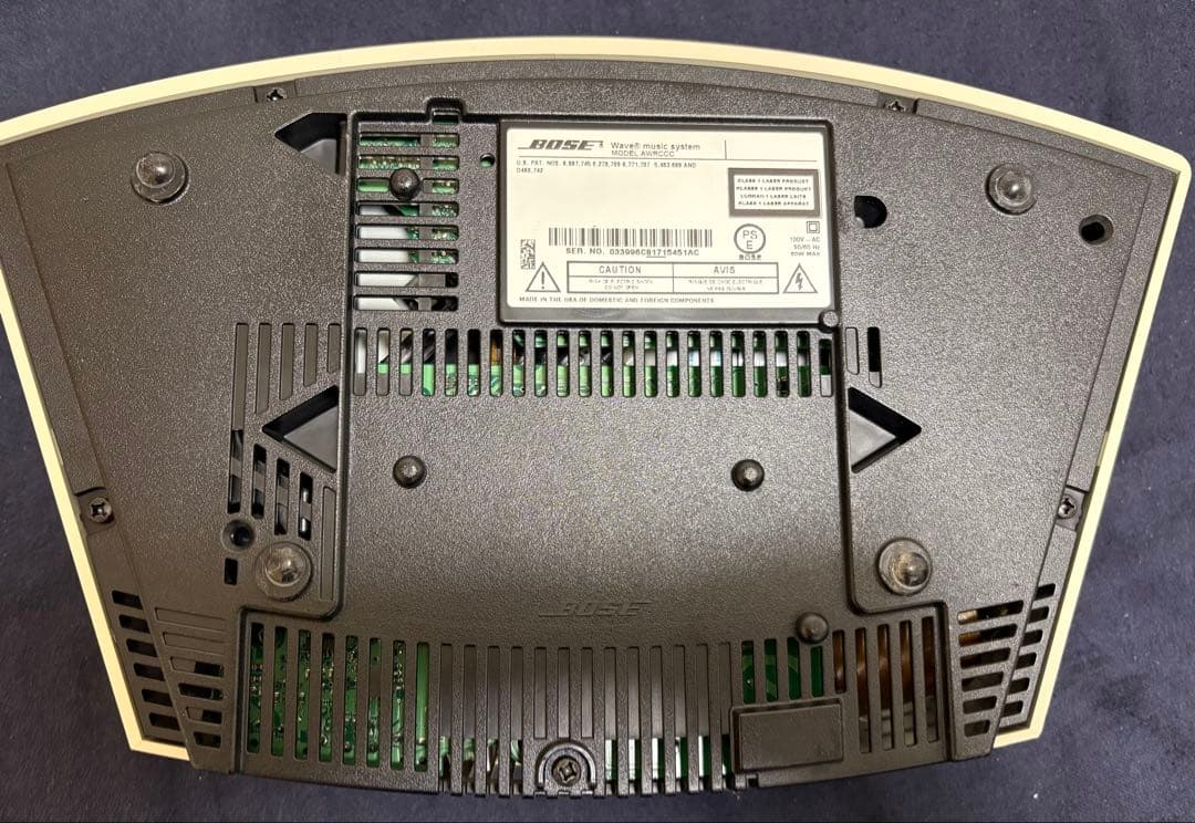 【CD再生可能】BOSE Wave Music System プラチナムホワイト