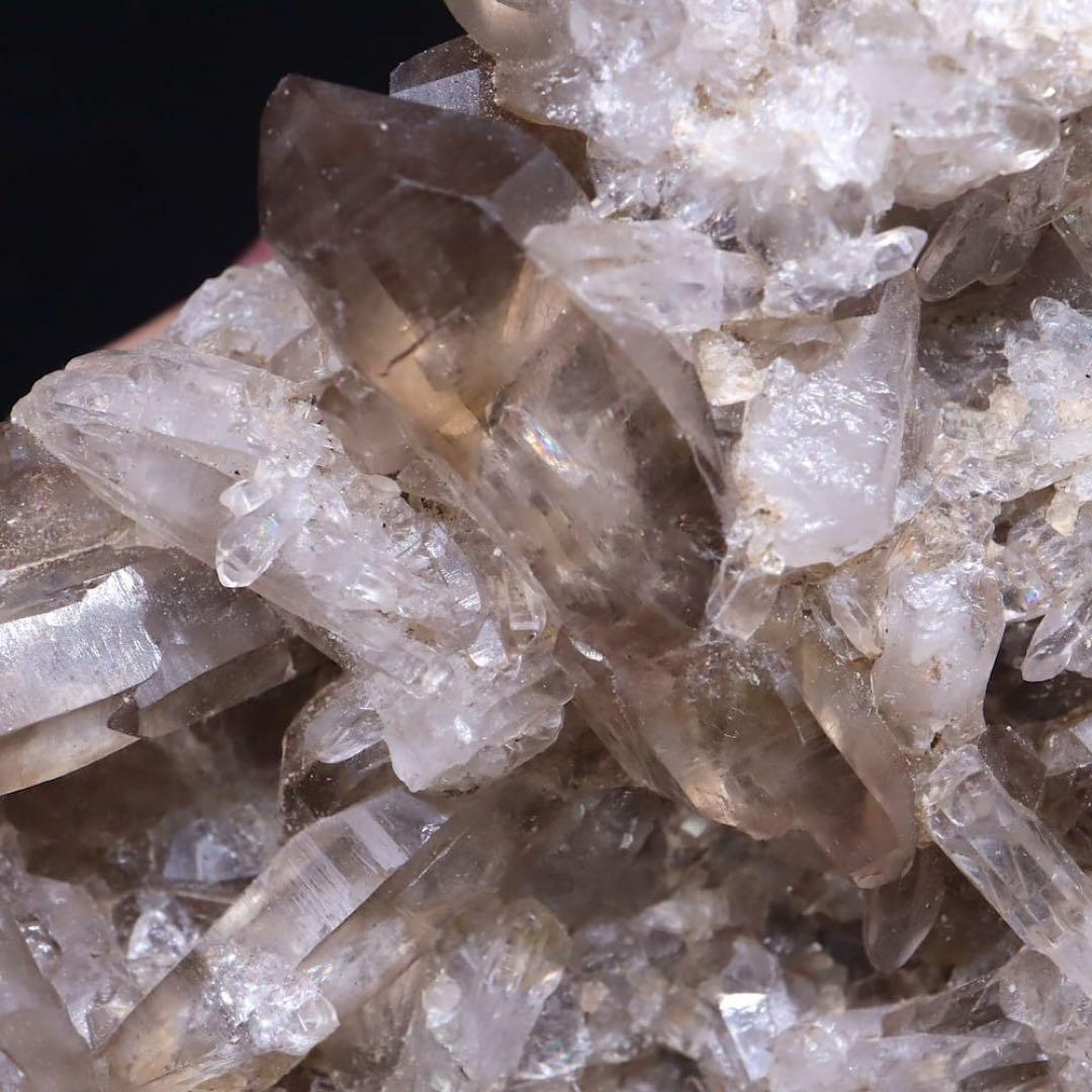 スモーキークォーツ 煙水晶 388.6g SQZ146 鉱物　原石　天然石
