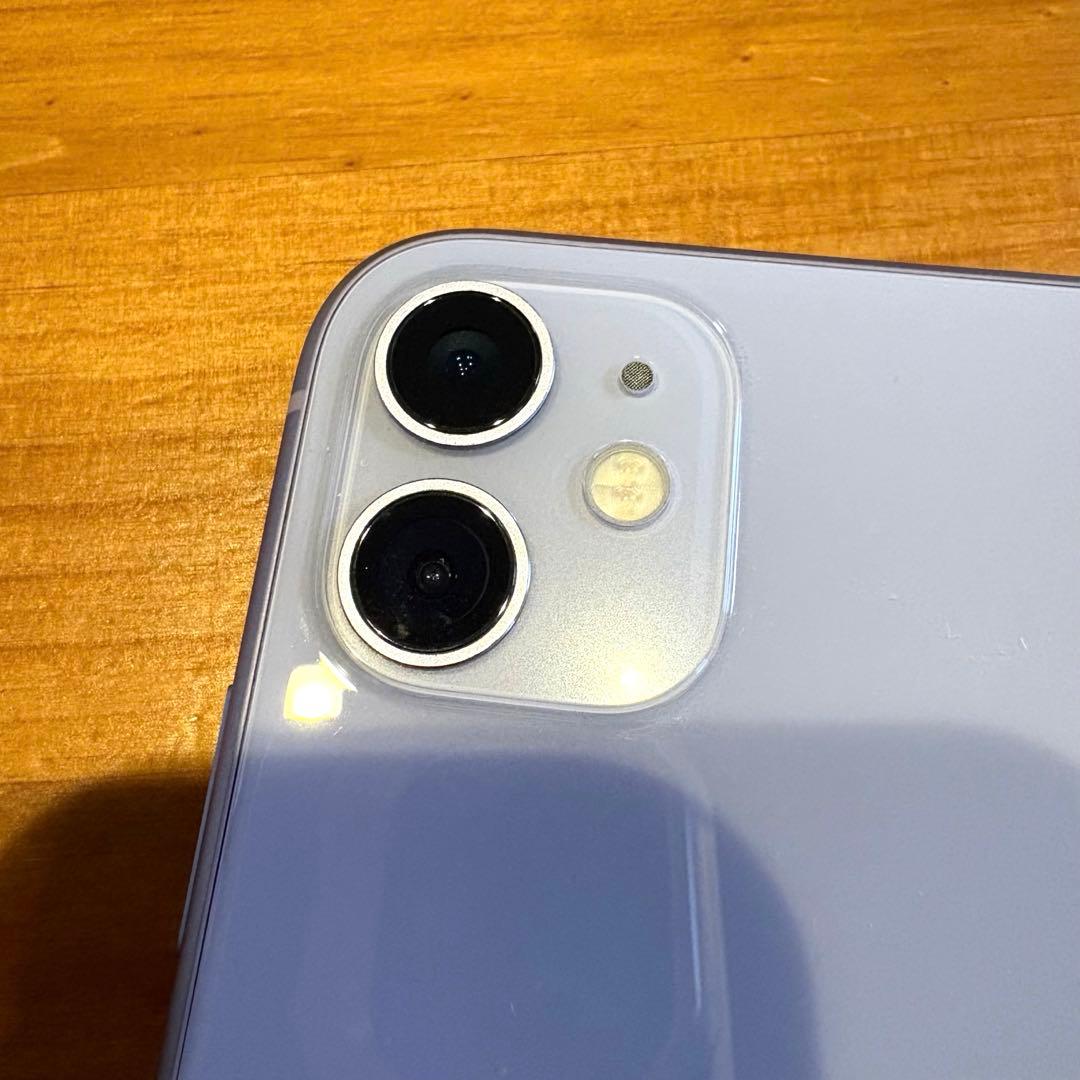 iPhone11 パープル　128GB SIMフリー