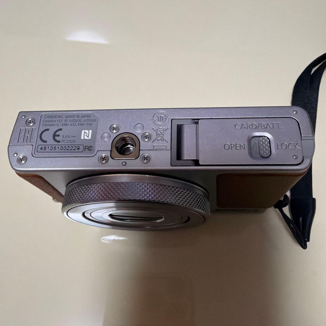 Canon G9 X シルバー/ブラウン