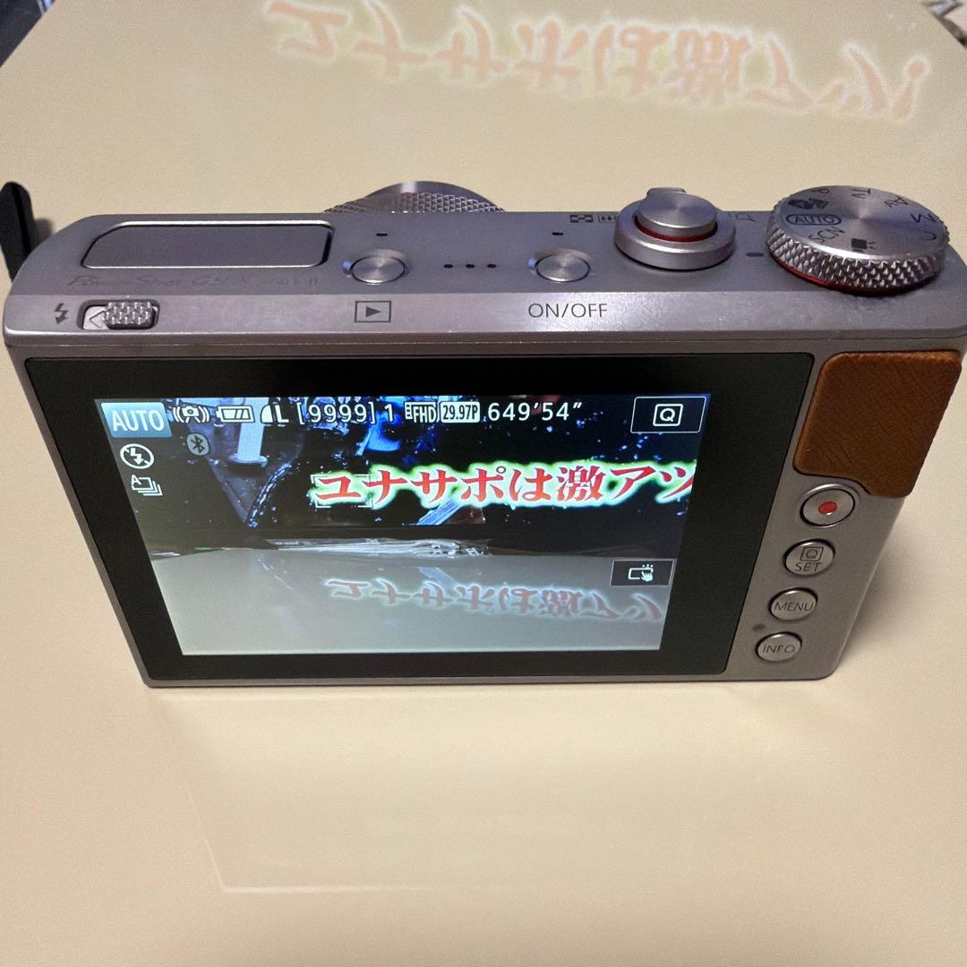 Canon G9 X シルバー/ブラウン