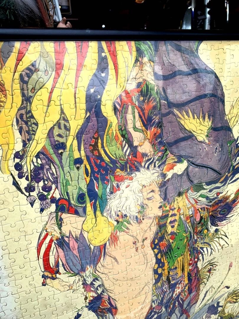 天野喜孝　レア　飛天聖画1000ピースパズル　完成品