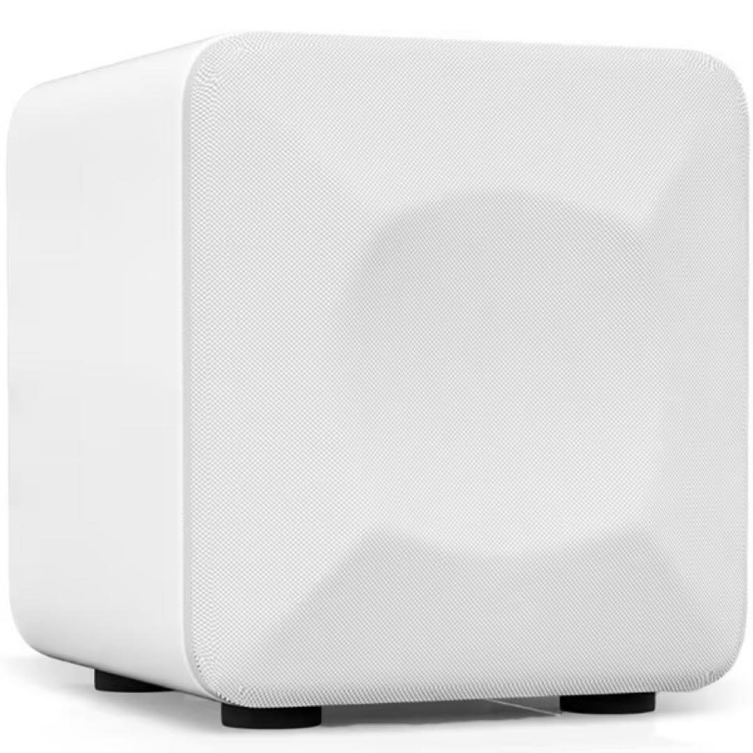 audioengine S6 ホワイト サブウーファー