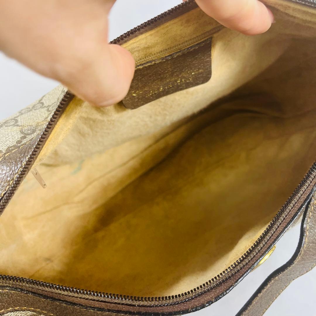 GUCCI グッチ　シェリーライン　ショルダーバッグ　PVC