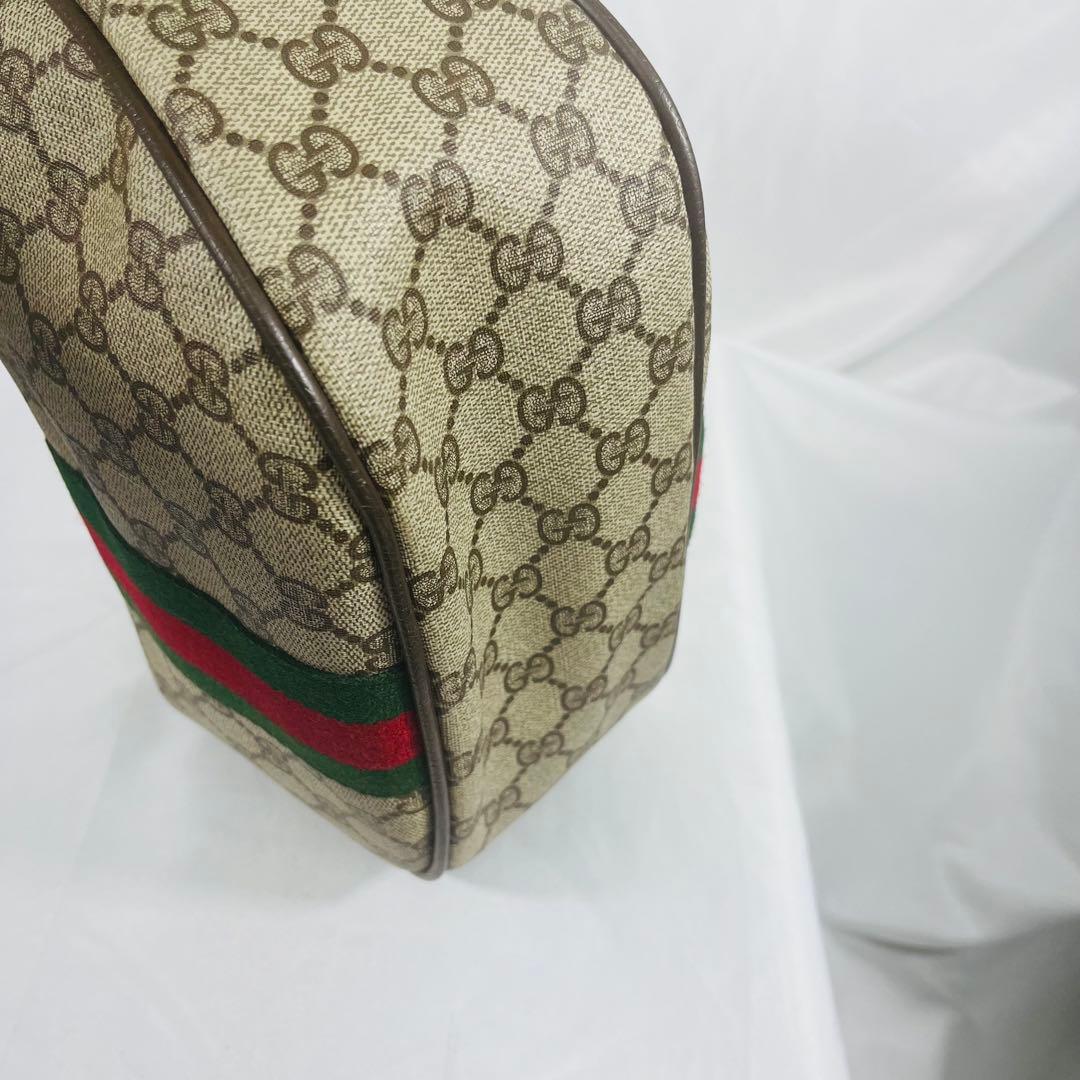 GUCCI グッチ　シェリーライン　ショルダーバッグ　PVC