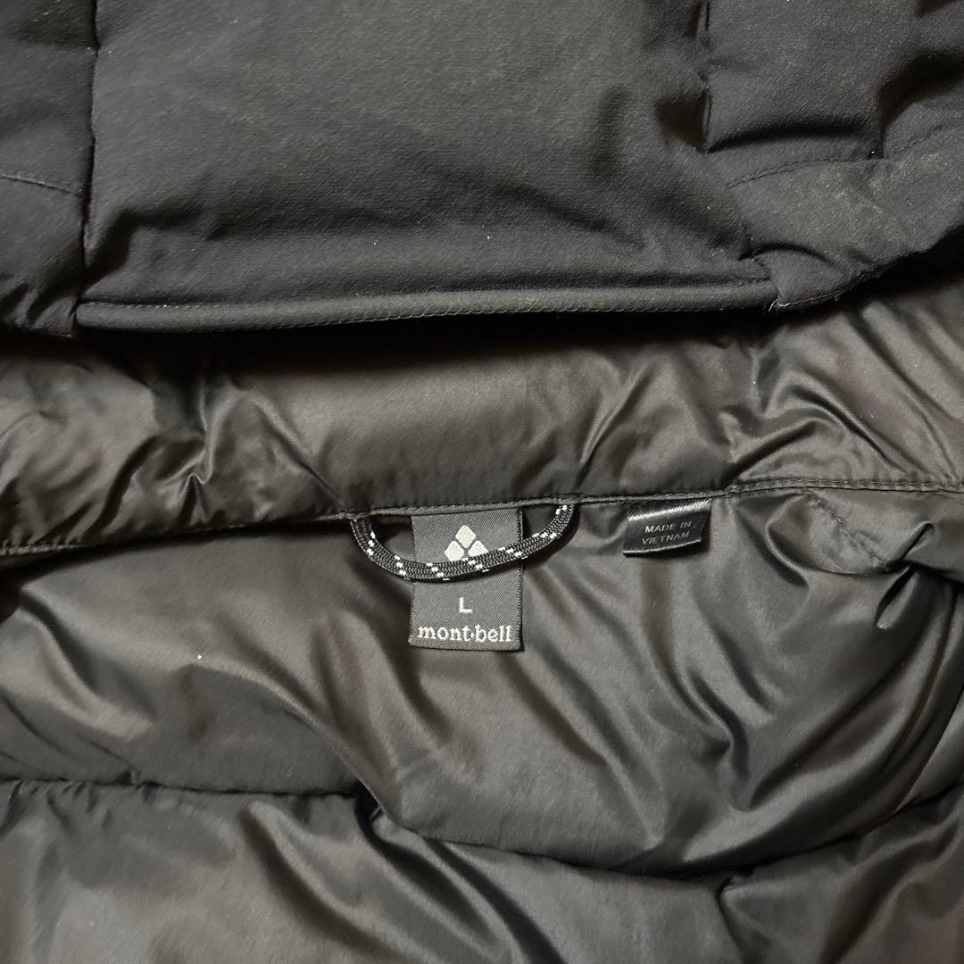 mont-bell モンベル パーマフロストライトダウンパーカ Lサイズ 黒