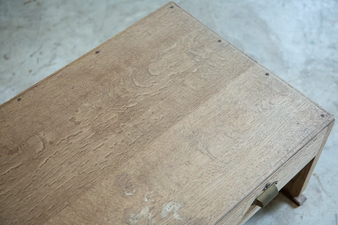 古家具 楢のローテーブル 文机 /幅786 高333 奥行508 送料込