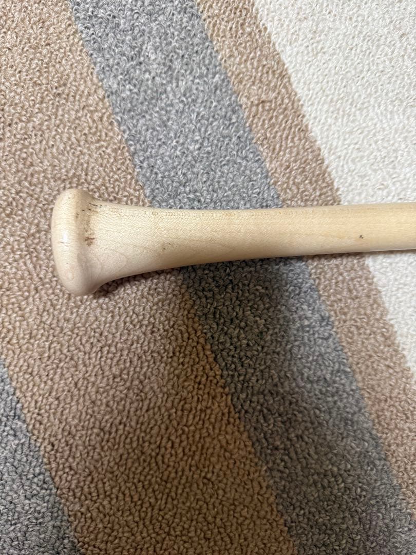 NPB 荒巻悠選手実使用　硬式木製バットミズノプロ