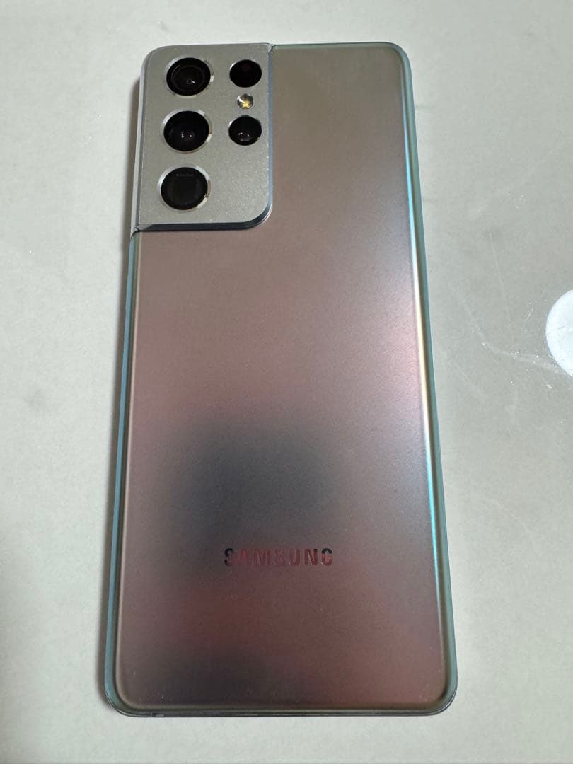 SamsungS21Ultra 5G 512GBファントムシルバー グローバル版