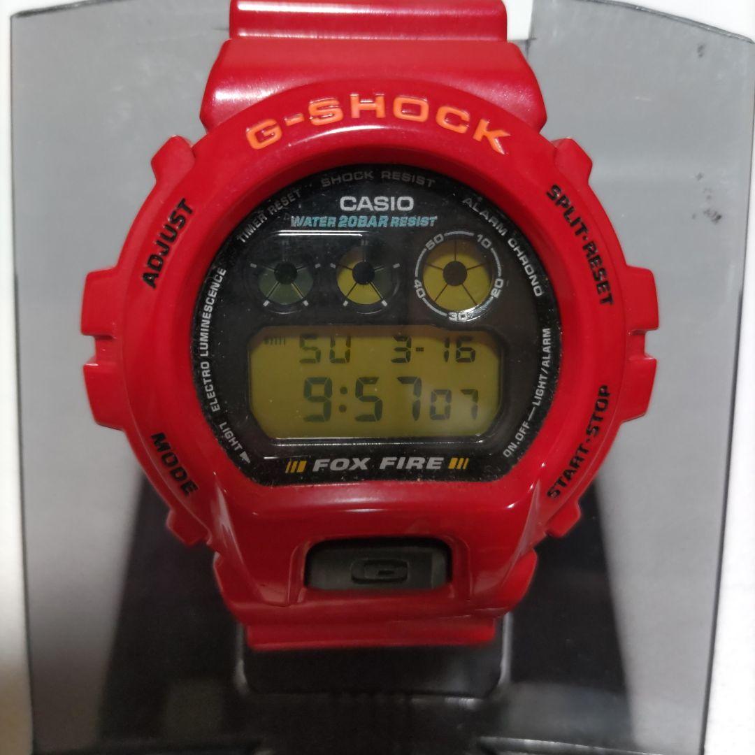 カシオ‥Gショック DW-6900B（赤）