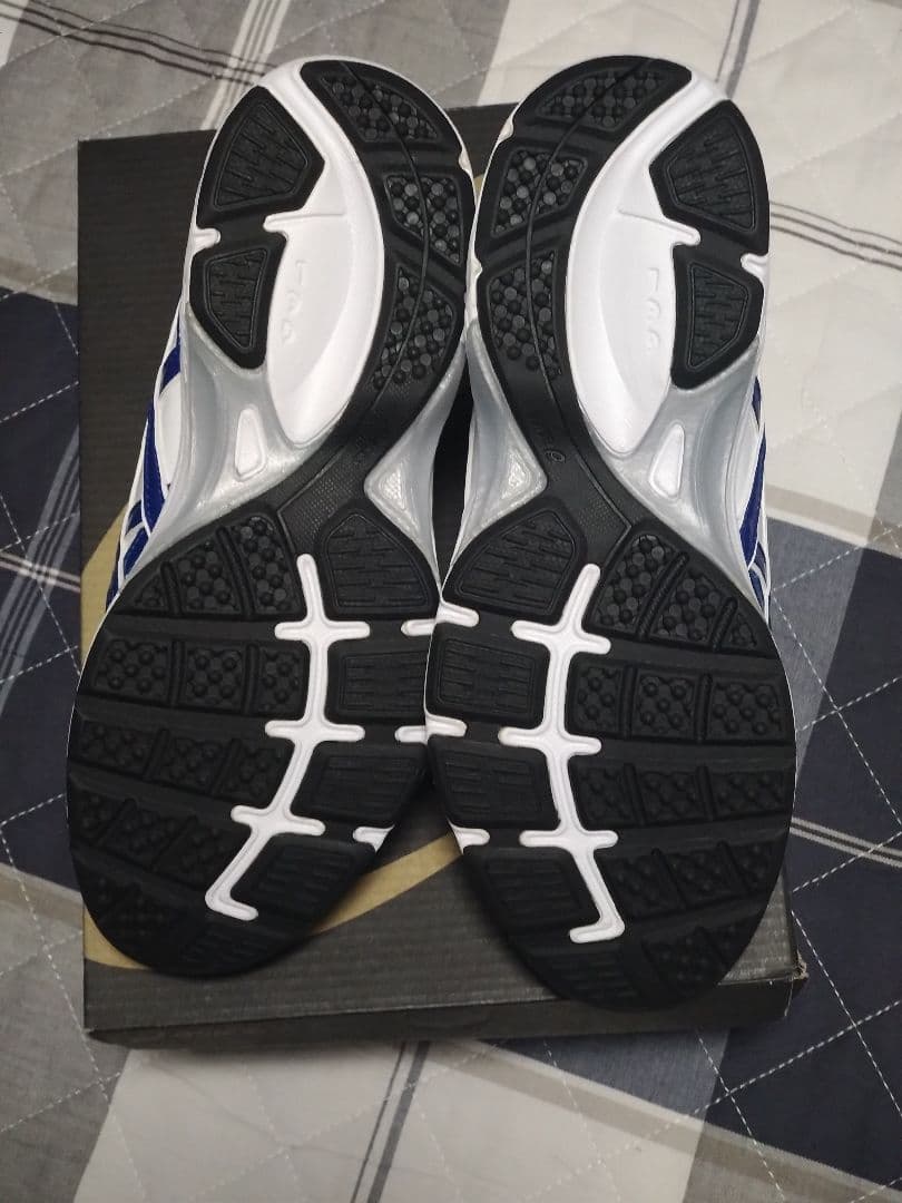 asics ゴールドステージ トレーニングシューズ ホワイト/ブルー