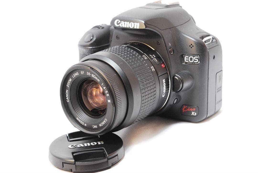 美品✨Canon Kiss X3✨標準レンズセット スマホ転送 初心者おすすめ