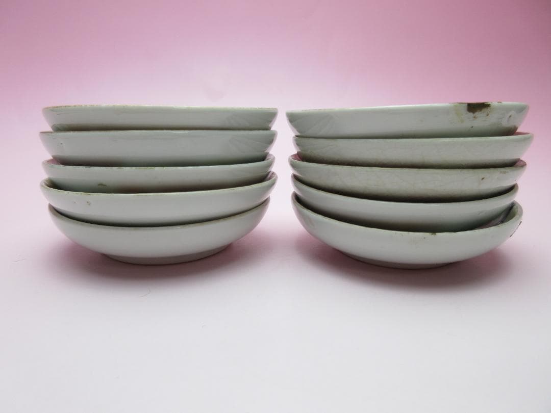 時代 人物紋 豆皿 小皿 10枚 61228