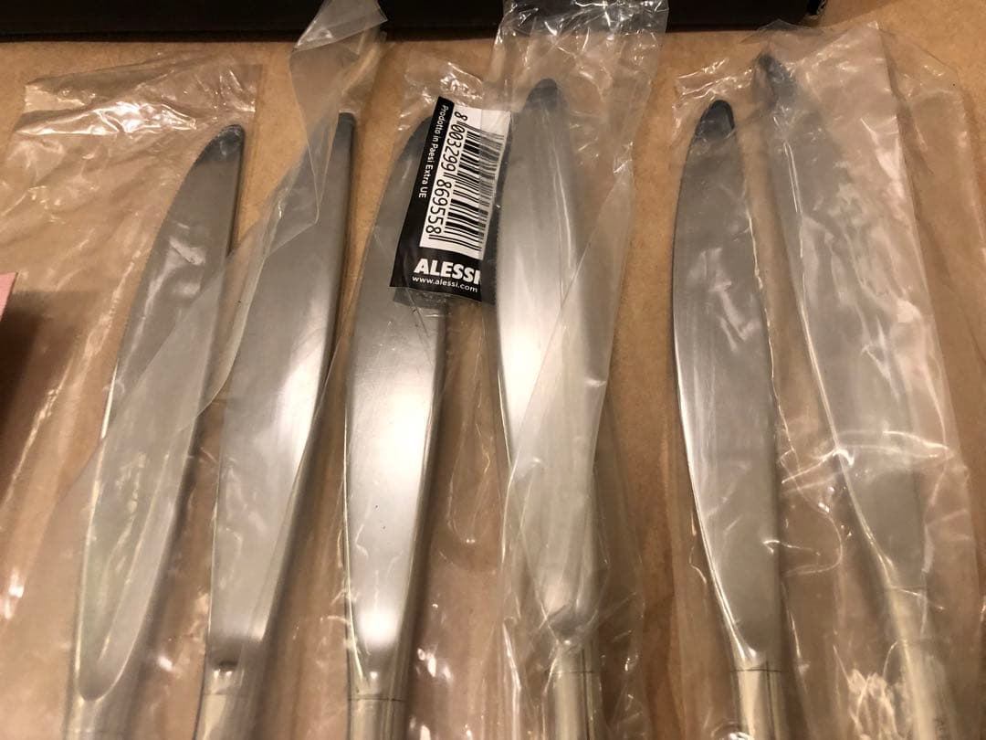 未使用　ALESSI アレッシィ　ナイフ18本セット　④ カトラリー