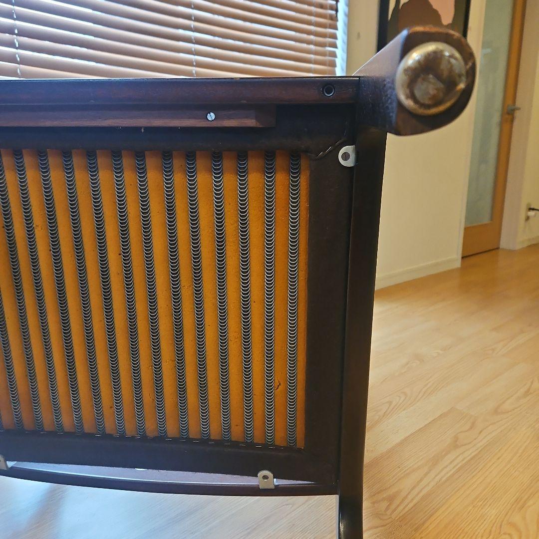 オーレヴァンシャー シングルハイバックチェア ローズウッド材 北欧ビンテージ