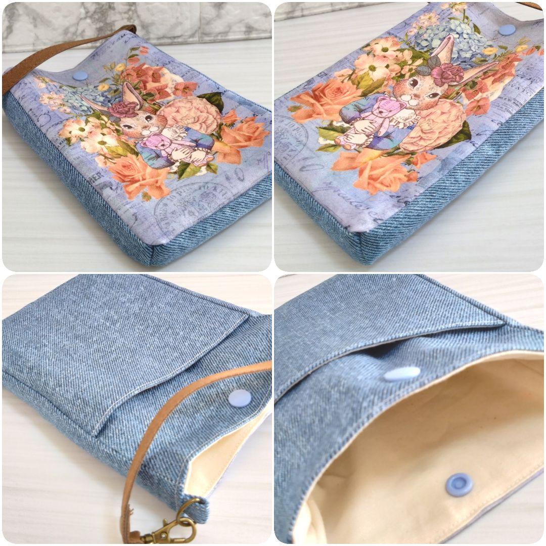 【オーダー品】スマホポーチ　トートバッグ　ジョリーフルール