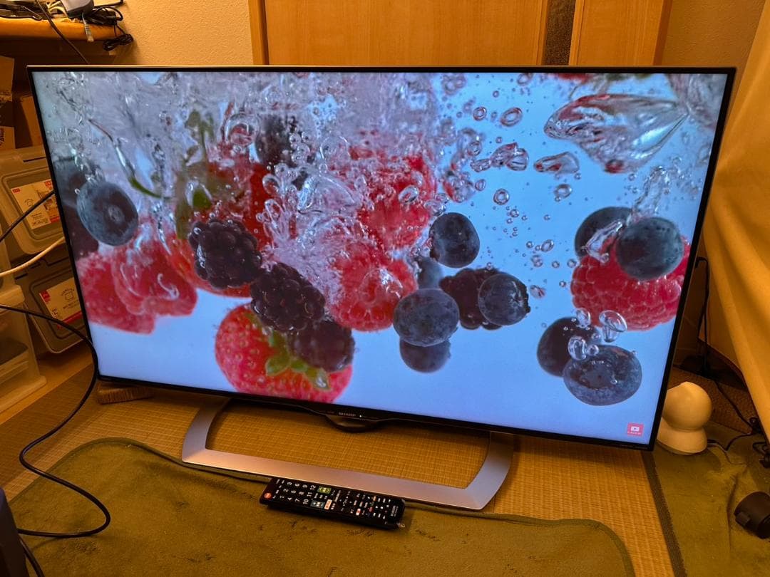 SHARP シャープ　スマートテレビ　4K対応45型　LC-45US40 極美！