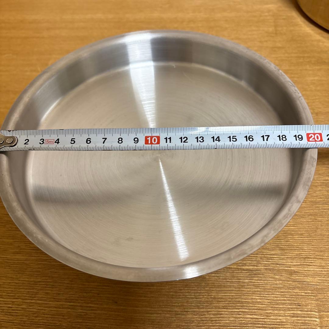 アムウェイ クイーンクック 18-8　ステンレス片手鍋　２点セット