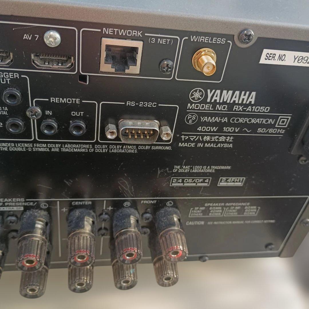 フ*ー様 6048）ヤマハ　AVアンプ　RX-A1050