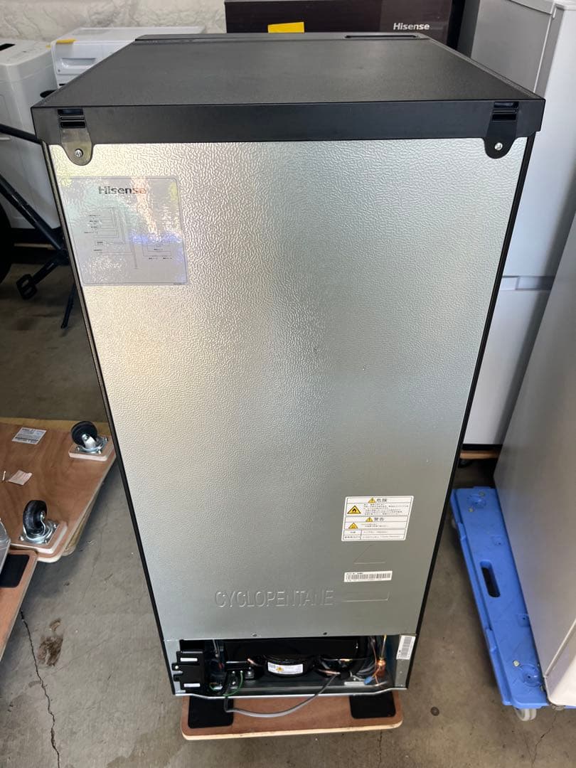 2024年製★未使用に近い★ハイセンス　冷蔵庫　ガラス扉　一人暮らし