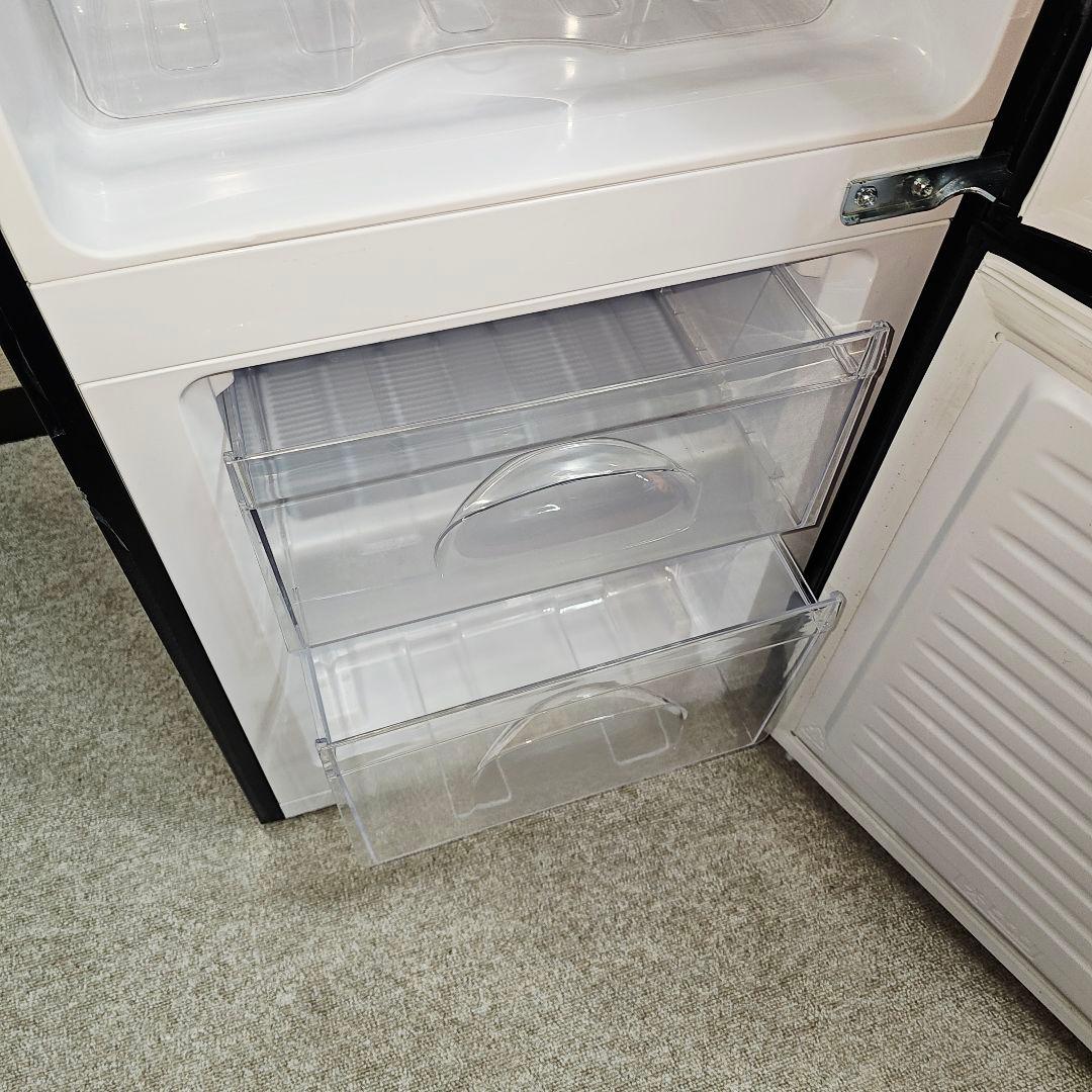 SET 47 IRIS OHYAMA ブラック冷蔵庫