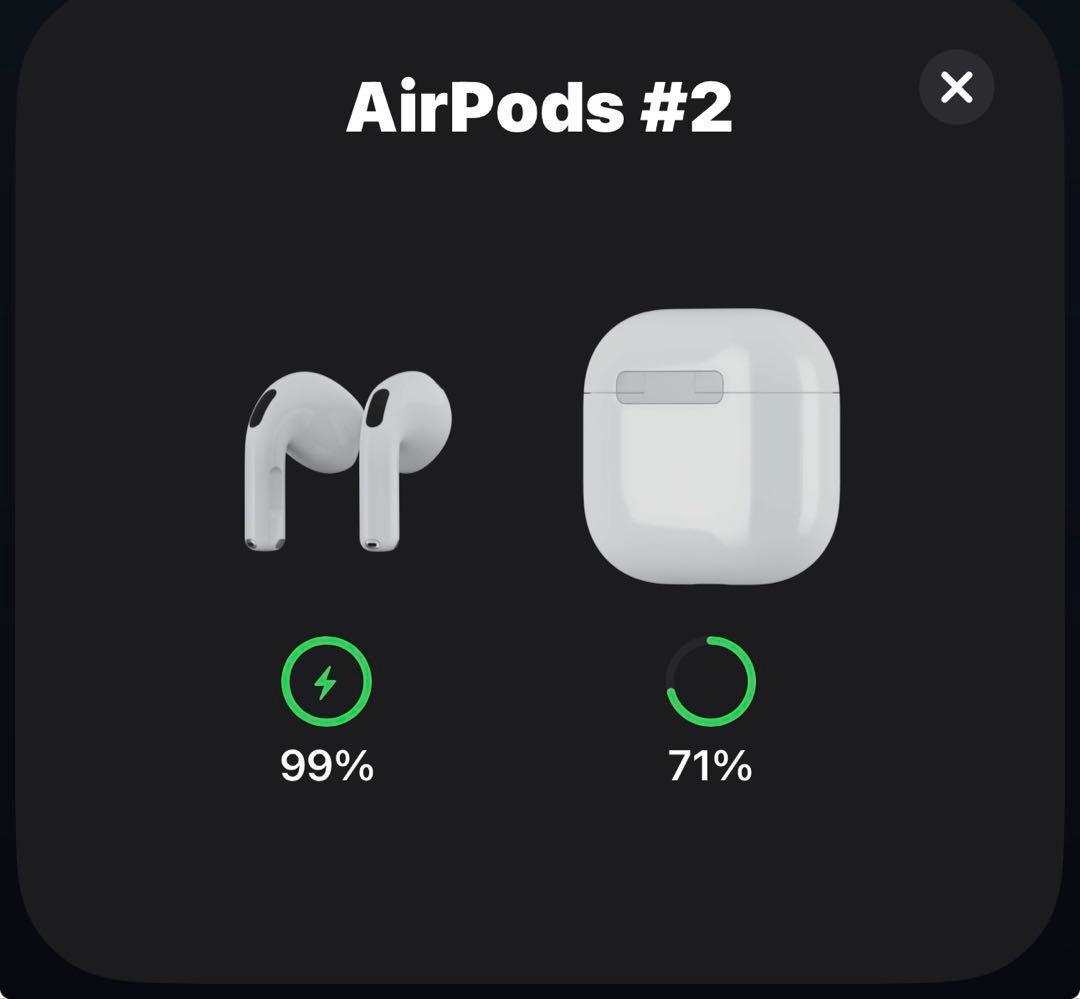 AirPods4本体 ノイズキャンセリング搭載モデル