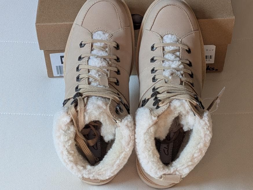 新品Clarksレースアップブーツ Orinoco2Hikeウォータープルーフ