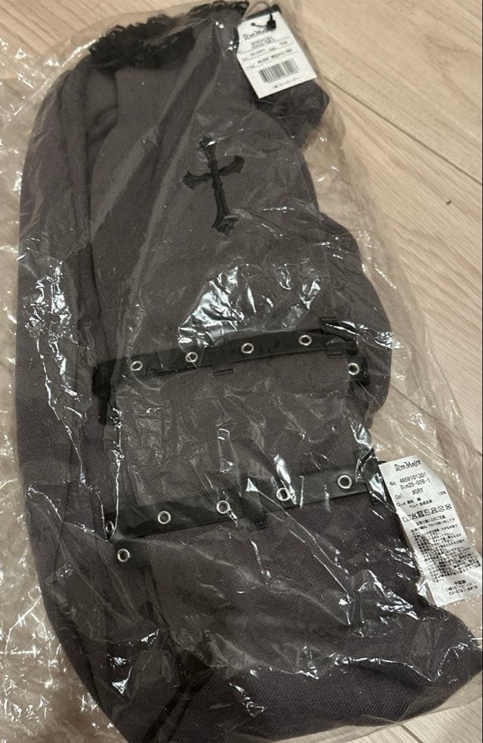 DimMoire ディムモアール 十字の誓いニーハイウォーマー Gray グレー