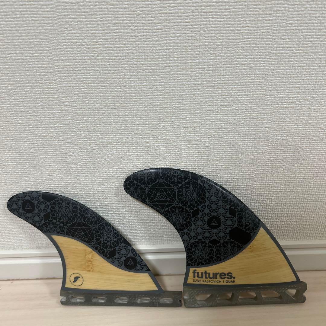 フィン　フューチャー クアッドフィン QUAD RASTA BAMBOO