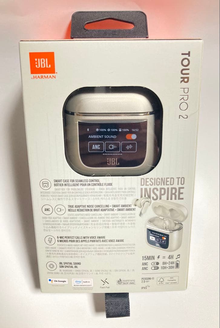 JBL TOURPRO2 [シャンパンゴールド] JBLTOURPRO2-CPG