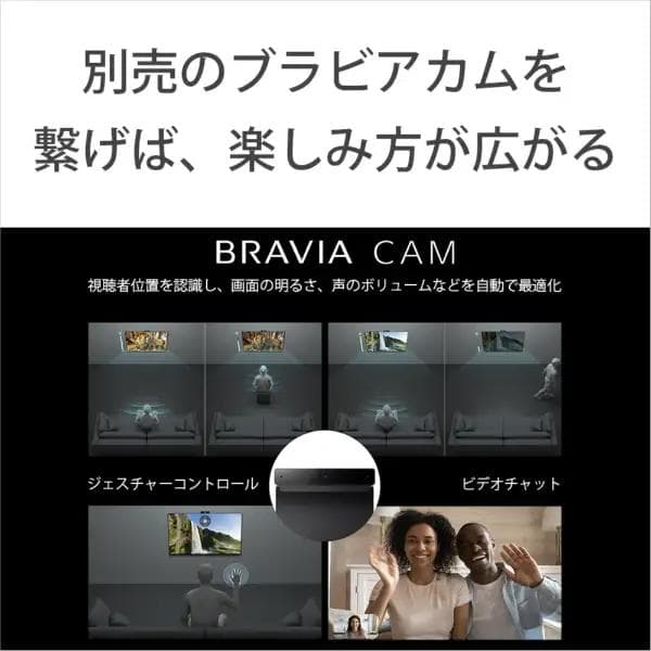新品★ソニー 55V型 4K対応 液晶テレビ　ブラビア【KJ-55X80L】