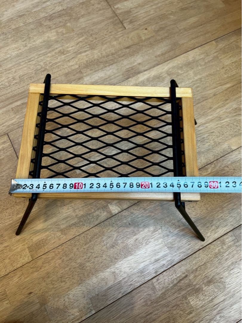 コンパクトメッシュアウトドアテーブル