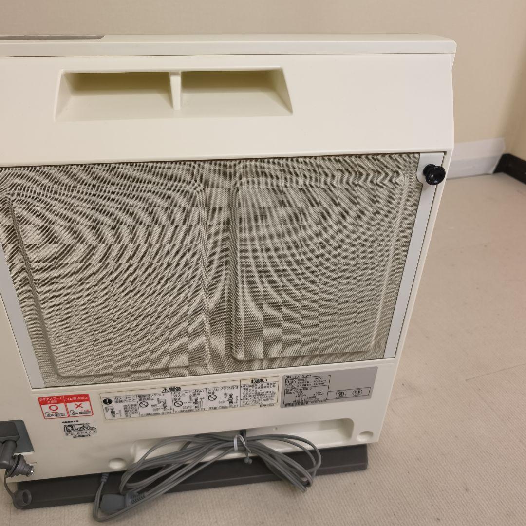 ノーリツ NORITZ ガスファンヒーター 都市ガス用 GFH-4001D-WH